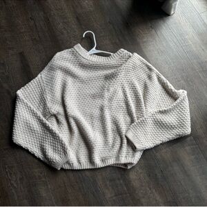 Universal Thread Textured Cream Sweater